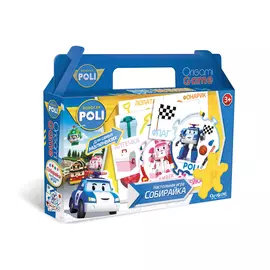 Настольная игра Robocar Poli. Собирайка