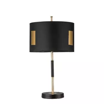 Настольная лампа Arti Lampadari Oggebio E 4.1.T2 BKG