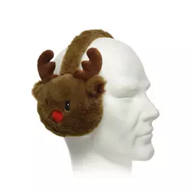 Наушники теплые декоративные Kaemingk Олени 17х10х17 см