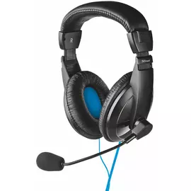 Наушники Trust Quasar USB Headset Black