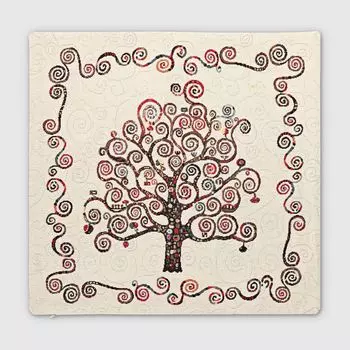 Наволочка Eurotex 44х44 см кремово-коричневый (7710-45)