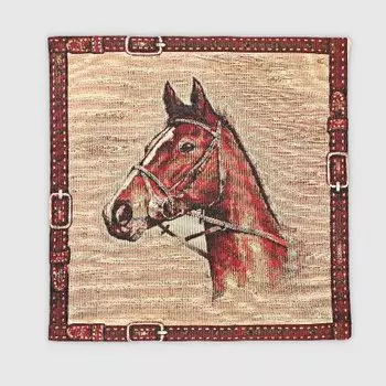 Наволочка Eurotex 44х44 см кремово-коричневый (7719-45)