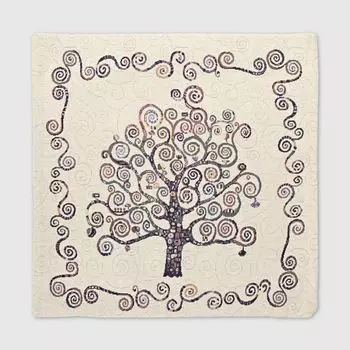 Наволочка Eurotex 44х44 см кремово-сиреневый (7709-45)