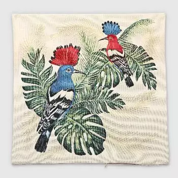 Наволочка Eurotex 44х44 см кремово-зеленый (7721-45)