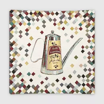 Наволочка Eurotex 44х44 см кремово-зеленый (7740-45)