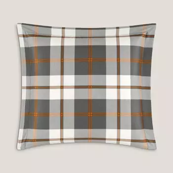 Наволочка Togas Корли серый/оранжевый 70x70 см