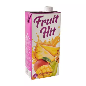 Нектар Fruit Hit Мультифруктовый, 2 л