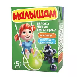 Нектар ФрутоНяня Малышам яблоко-черная смородина с 5-ти месяцев 200 мл