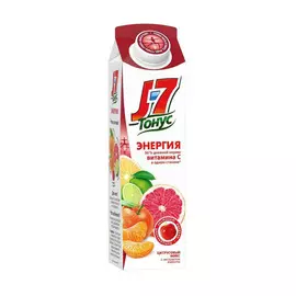 Нектар J7 Тонус Энергия Цитрусовый микс с экстрактом ацеролы 0,9 л