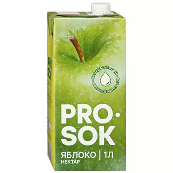 Нектар Pro Sok яблочный, 1 л