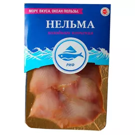 Нельма Риф ломтики холодного копчения, 100 г
