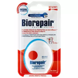 Нить зубная Biorepair Filo Non Cerato Ultrapiatto