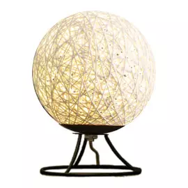 Ночник из ротанга Apeyron белый