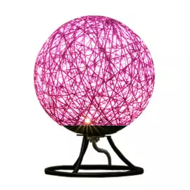 Ночник из ротанга Apeyron фиолетовый