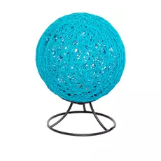 Ночник из ротанга Apeyron голубой