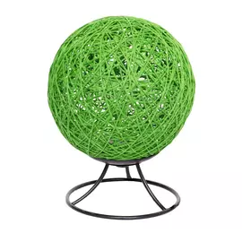 Ночник из ротанга Apeyron зеленый 12-81