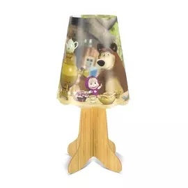 Ночник настольный ФОТОН Маша и Медведь Чаепитие