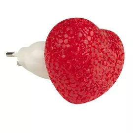 Ночник светодиодный Uniel led dtl-309 сердечко. Красный