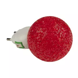 Ночник светодиодный Uniel led dtl-309 шар. Красный