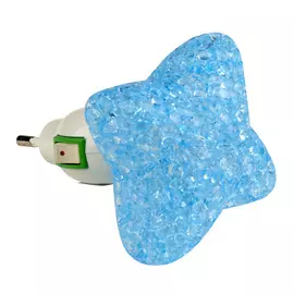 Ночник светодиодный Uniel led dtl-309 звездочка. Голубой