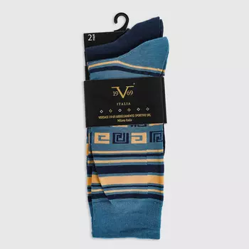 Носки мужские 19V69 2 пары джинсовый р.39-46