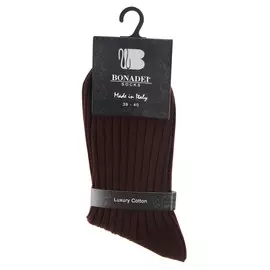 Носки мужские Bonadei ribbed brown 39/40