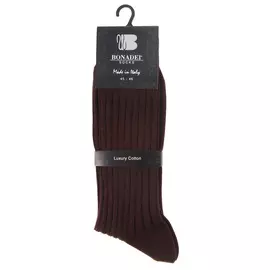 Носки мужские Bonadei ribbed brown 45/46