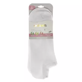 Носки женские белые Oemen 3 пары 36-41