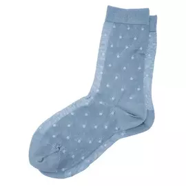 Носки женские Collonil голубые в горох DE