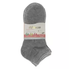 Носки женские Oemen серые размер 3 пары