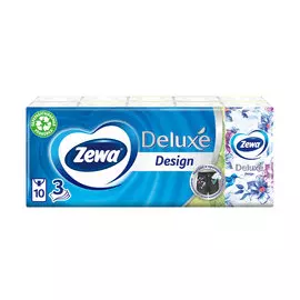 Носовые Платки Zewa Deluxe Family, 3 слоя