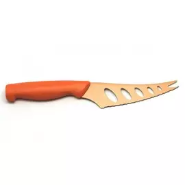 Нож для сыра 13см оранжевый Atlantis