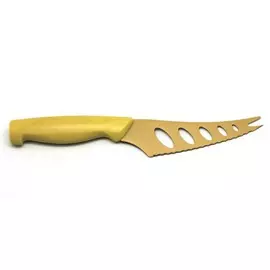 Нож для сыра 13см желтый Atlantis