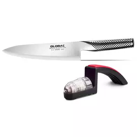 Нож и ножеточка Global G-2220BR