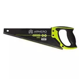 Ножовка по дереву, 450мм, 3d, крупный зуб, Teflon ARMERO