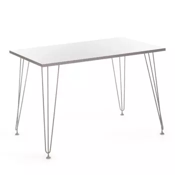 Обеденный стол TC Star белый 110х70х75 см (19240)