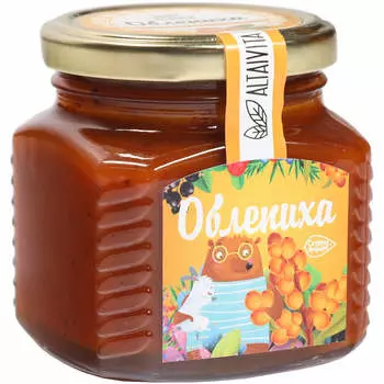 Облепиха Алтайвита протертая с сахаром 300 г