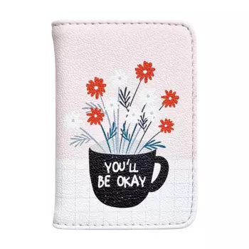 Обложка для проездного билета Be Smart, 77х100 мм, искусственная кожа