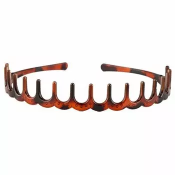 Ободок Lady Pink Thin коричневый