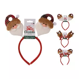 Ободок рождественский Koopman NY 25x24 см в ассортименте