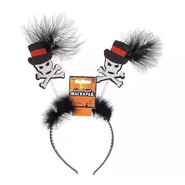 Ободок Сима ленд череп в шляпе