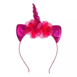 Ободок Страна Карнавалия Единорог с цветочками