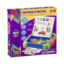 Обучающая игра для малышей Bondibon Baby You Считаем и рисуем
