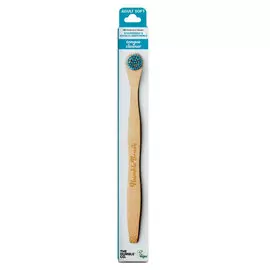 Очиститель языка бамбуковый ультрамягкий голубой The Humble Co.