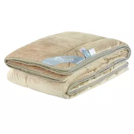 Одеяло Arya Home Pure Line Sophie коричневое 195х215 см