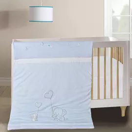 Одеяло детское Sofi De Marko Слоник голубое 120х90 см