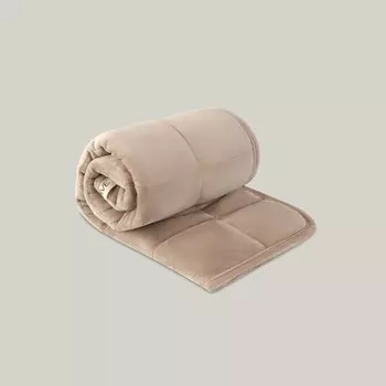 Одеяло мини утяжеленное Prime Prive Минки бежевый 40х90 см 5кг