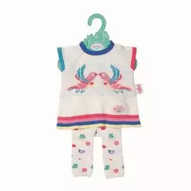 Одежда Zapf Baby Born Трикотажный костюмчик