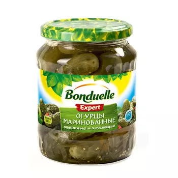 Огурцы Bonduelle маринованные 680 г