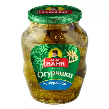 Огурцы Дядя Ваня по-берлински 680 г